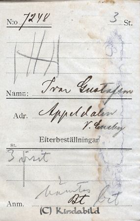 Ivar Gustafsson Appeldalen V Eneby
Ivar Gustafsson Appeldalen V Eneby
Nyckelord: Gustafsson Appeldalen