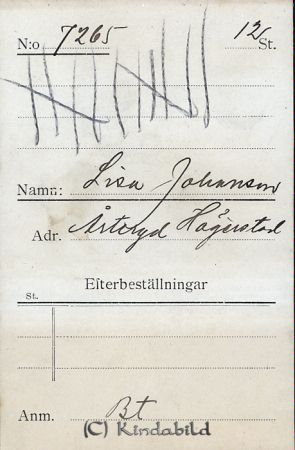 Lisa Johansson Årteryd Hägerstad
Lisa Johansson Årteryd Hägerstad
Nyckelord: Johansson Årteryd