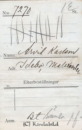 Arvid Karlsson Idebo Malexander
Arvid Karlsson Idebo Malexander
Nyckelord: Karlsson Idebo