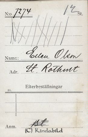 Ellen Olsson St Rothult
Ellen Olsson St Rothult
Nyckelord: Ellen Olsson