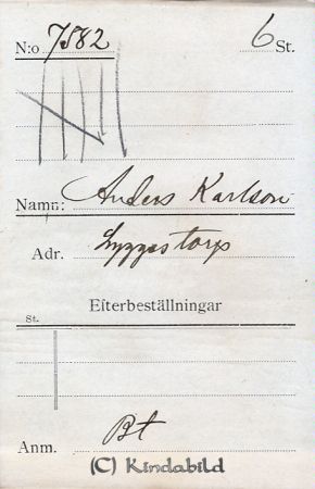Anders Karlsson Lyggestorp
Anders Karlsson Lyggestorp
Nyckelord: Karlsson Lyggestorp