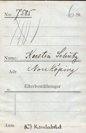 Kerstin Schütz Norrköping
Kerstin Schütz Norrköping
Nyckelord: Schütz Norrköping
