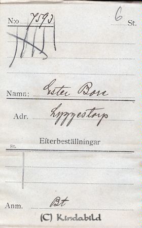 Ester Bore Lyggestorp
Ester Bore Lyggestorp
Nyckelord: Bore Lyggestorp