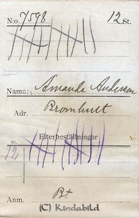 Amanda Andersson Bromhult
Amanda Andersson Bromhult
Nyckelord: Andersson Bromhult