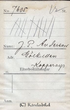 J P Andersson Gölkullen Kopperarp
J P Andersson Gölkullen Kopperarp
Nyckelord: Andersson Gölkullen