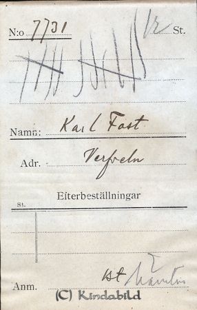 Karl Fast Verfveln
Karl Fast Verfveln
Nyckelord: Karl Fast