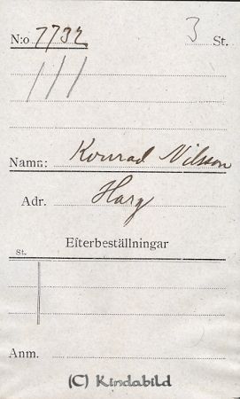 Konrad Nilsson Harg
Konrad Nilsson Harg
Nyckelord: Konrad Nilsson
