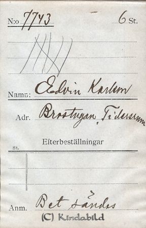 Edvin Karlsson Brostugan Tidersrum
Edvin Karlsson Brostugan Tidersrum
Nyckelord: Karlsson Brostugan