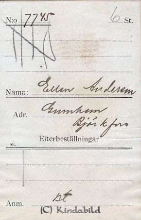 Ellen Andersson Gumhem Björkfors
Ellen Andersson Gumhem Björkfors
Nyckelord: Andersson Gumhem