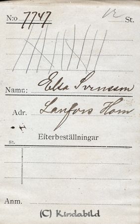 Elsa Svensson Lanfors Horn
Elsa Svensson Lanfors Horn
Nyckelord: Svensson Lanfors