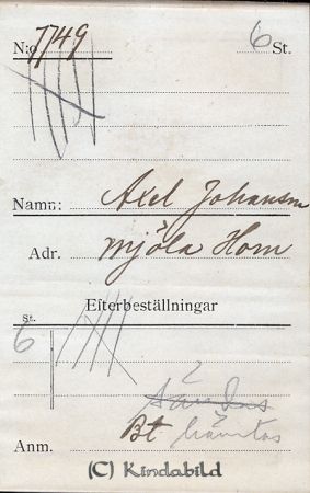 Axel Johansson Mjöla Horn
Axel Johansson Mjöla Horn
Nyckelord: Johansson Mjöla