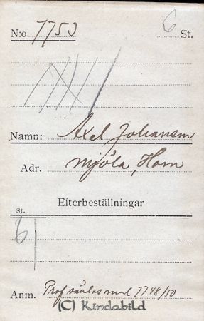 Axel Johansson Mjöla Horn
Axel Johansson Mjöla Horn
Nyckelord: Johansson Mjöla