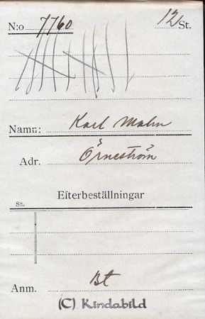 Marl Malm Örneström
Marl Malm Örneström
Nyckelord: Malm Örneström