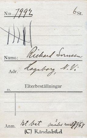 Rickard Svensson Hagaborg  N Vi
Rickard Svensson Hagaborg  N Vi
Nyckelord: Svensson Hagaborg