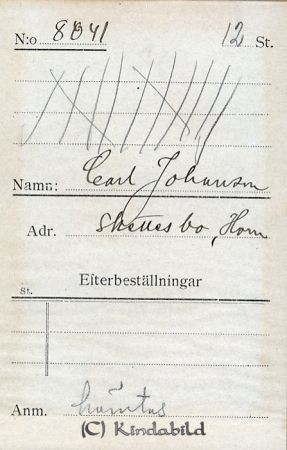 Carl Johansson Skettesbo Horn
Carl Johansson Skettesbo Horn
Nyckelord: Johansson Skettesbo