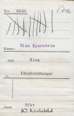 Elin Bjurström Kisa
Elin Bjurström Kisa
Nyckelord: Elin Bjurström