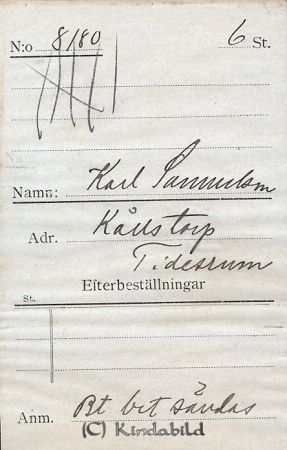 Karl Samuelsson Kållstorp Tidersrum
Karl Samuelsson Kållstorp Tidersrum
Nyckelord: Samuelsson Kållstorp
