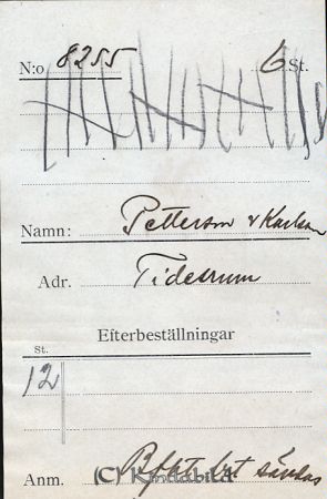 Pettersson & Karlsson Tidersrum
Pettersson & Karlsson Tidersrum
Nyckelord: Pettersson och Karlsson
