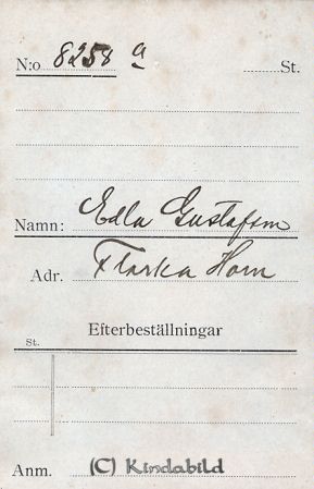 Edla Gustafsson Flarka Horn
Edla Gustafsson Flarka Horn
Nyckelord: Gustafsson Flarka
