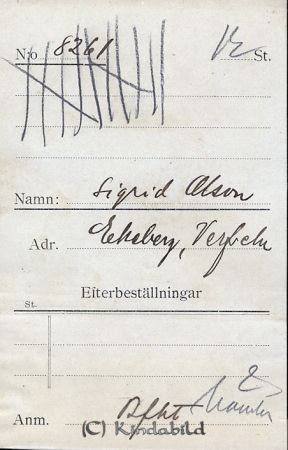 Sigrid Olsson Ekeberg Verfveln
Sigrid Olsson Ekeberg Verfveln
Nyckelord: Olsson Ekeberg