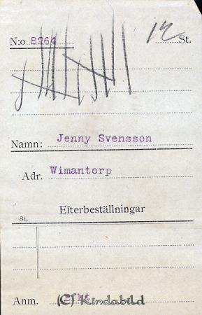 Jenny Svensson Wimantorp
Jenny Svensson Wimantorp
Nyckelord: Svensson Wimantorp