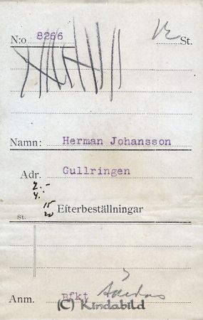 Herman Johansson Gullringen
Herman Johansson Gullringen
Nyckelord: Johansson Gullringen