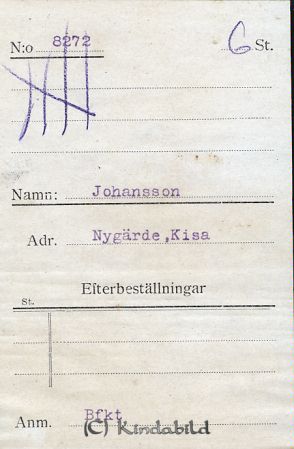 Johansson Nygärde Kisa
Johansson Nygärde Kisa
Nyckelord: Johansson Nygärde