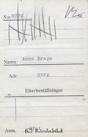 Anna Brage Harg
Anna Brage Harg
Nyckelord: Brage Harg