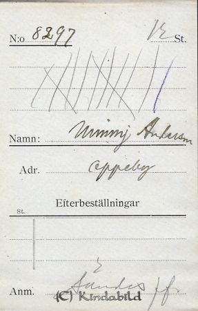 Mimmi Andersson Oppeby
Mimmi Andersson Oppeby
Nyckelord: Andersson Oppeby