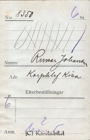 Runar Johansson Korpklef Kisa
Runar Johansson Korpklef Kisa
Nyckelord: Johansson Korpklef