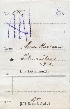 Anna  Karlsson Södra Målen  N Vi
Anna  Karlsson Södra Målen  N Vi
Nyckelord: Anna Karlsson