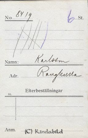 Karlsson Rangkulla
Karlsson Rangkulla
Nyckelord: Karlsson Rangkulla