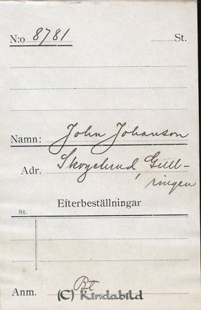 John Johansson Skogelund Gullringen
John Johansson Skogelund Gullringen
Nyckelord: Johansson Skogelund
