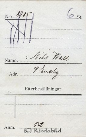 Nils Wall  V Eneby
Nils Wall  V Eneby
Nyckelord: Nils Wall