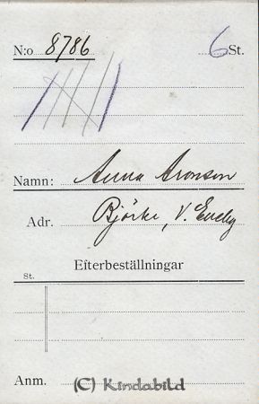 Anna Aronsson Björke  V Eneby
Anna Aronsson Björke  V Eneby
Nyckelord: Aronsson Björke