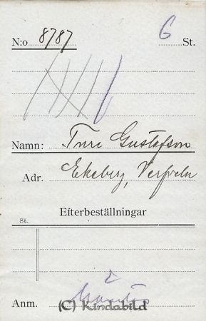 Ture Gustafsson Ekeberg Verfveln
Ture Gustafsson Ekeberg Verfveln
Nyckelord: Gustafsson Ekeberg