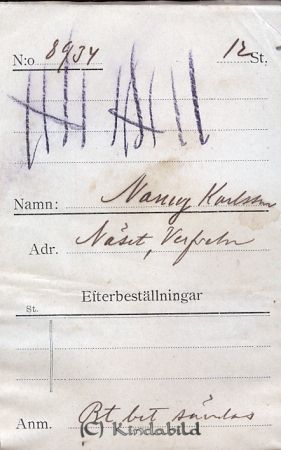 Nancy Karlsson Näset Verfveln
Nancy Karlsson Näset Verfveln
Nyckelord: Karlsson Näset