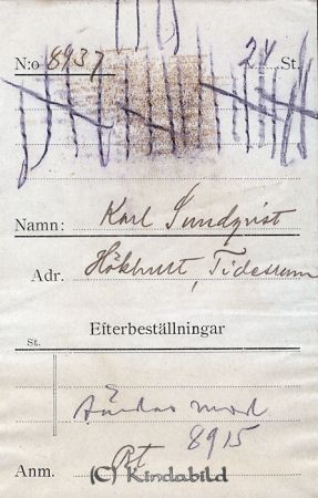 Karl Sundqvist Hökhult Tidersrum
Karl Sundqvist Hökhult Tidersrum
Nyckelord: Sundqvist Hökhult