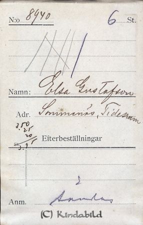 Elsa Gustafsson
Elsa Gustafsson Sommenäs Tidersrum
Nyckelord: Elsa Gustafsson