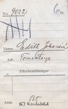 Edith Johansson Tomestorp
Edith Johansson Tomestorp
Nyckelord: Johansson Tomestorp