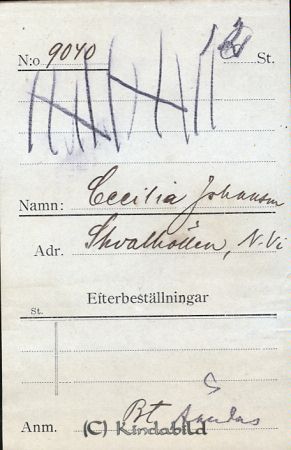 Cecilia Johansson Skvalhällen  N Vi
Cecilia Johansson Skvalhällen  N Vi
Nyckelord: Johansson Skvalhällen