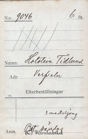 Holstein Tidlund Verveln
Holstein Tidlund Verveln
Nyckelord: Holstein Tidlund