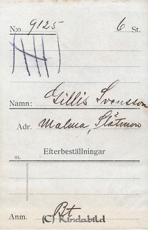 Gillis Svensson Malma Slätmon
Gillis Svensson Malma Slätmon
Nyckelord: Svensson Malma