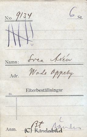 Svea Axén Wada Oppeby
Svea Axén Wada Oppeby
Nyckelord: Axén Wada