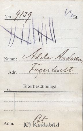 Adela Andersson Fagerhult
Adela Andersson Fagerhult
Nyckelord: Andersson Fagerhult