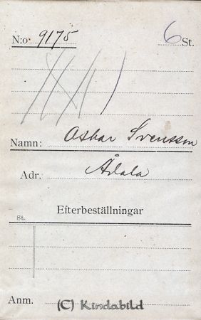 Oskar Svensson Ådala
Oskar Svensson Ådala
Nyckelord: Svensson Ådala