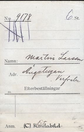 Martin Larsson Ängstugan Verfveln
Martin Larsson Ängstugan Verfveln
Nyckelord: Larsson Ängstugan