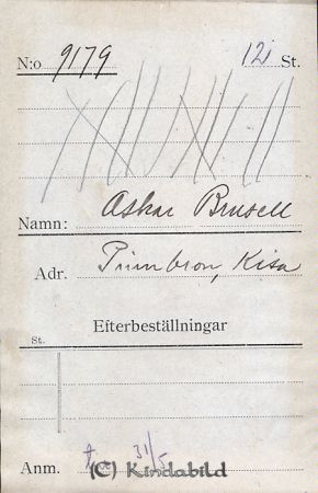 Oskar Brusell Pinnbron Kisa
Oskar Brusell Pinnbron Kisa
Nyckelord: Brusell Pinnbron