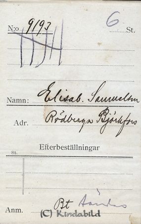 Elisab  Samuelsson Rödberga Björkfors
Elisab  Samuelsson Rödberga Björkfors
Nyckelord: Samuelsson Rödberga