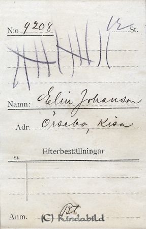 Elin Johansson  Örsebo  Kisa
Elin Johansson  Örsebo  Kisa
Nyckelord: Elin Örsebo